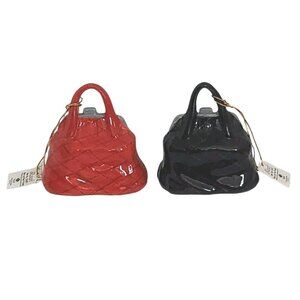 Red And Black Purses Salt Pepper Shaker Set 2008 Mwah Figurine Table Decor NWT